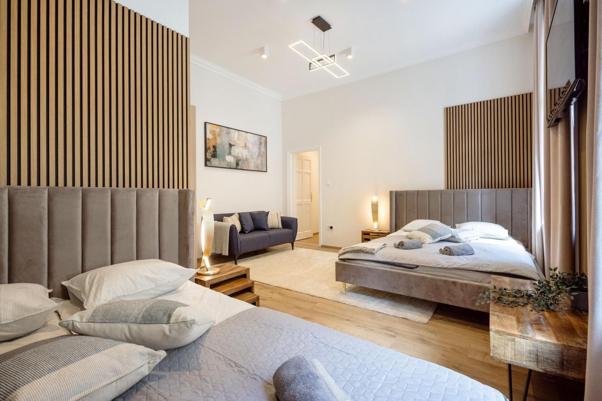 Sleek Downtown Living Apartment Budapest Exterior photo